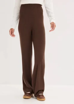 Damen bonprix Bekleidung·Kleider|Hosen|Strickhose aus softem Viskose-Mix