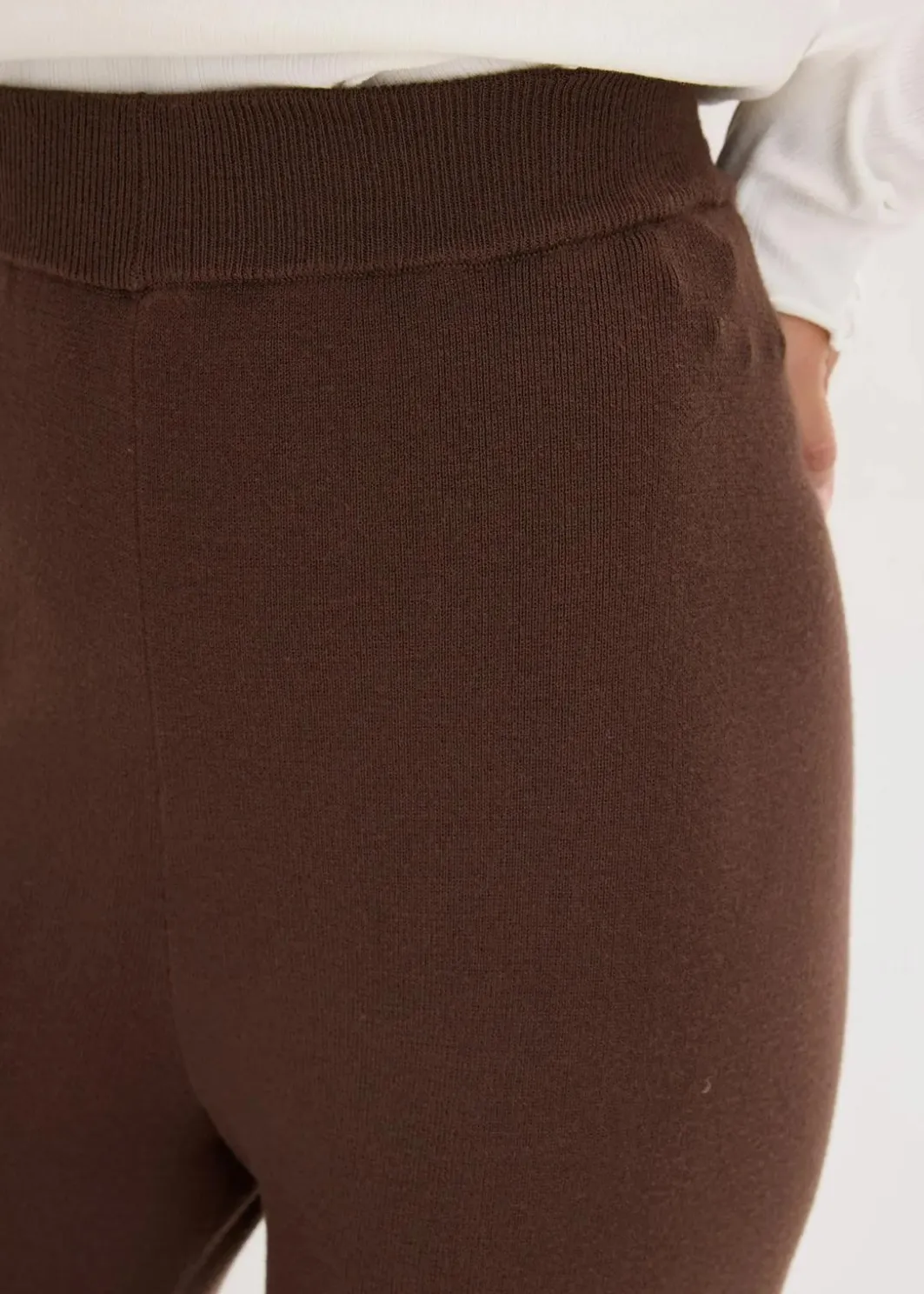 Damen bonprix Bekleidung·Kleider|Hosen|Strickhose aus softem Viskose-Mix