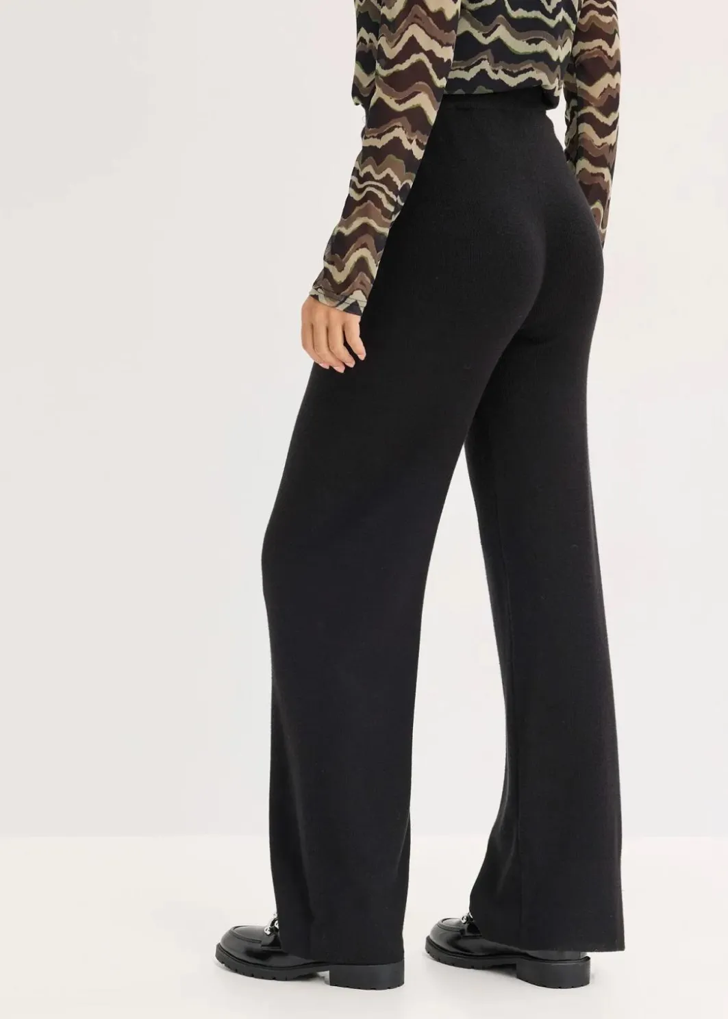 Best Strickhose aus softem Viskose-Mix Damen Nachhaltigere Materialien|Hosen