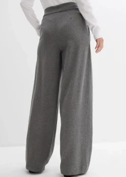 New Strick-Hose aus weichem Kaschmir-Mix Damen Bekleidung·Kleider|Hosen