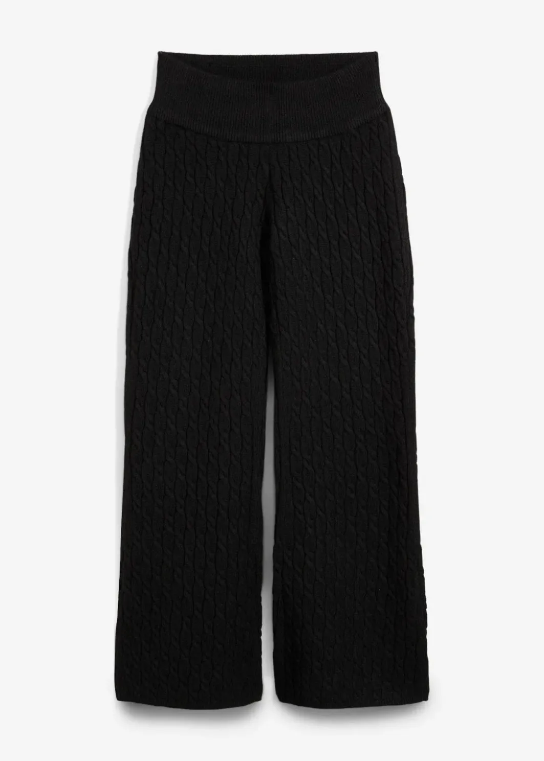 Sale Strickhose mit Zopfmuster Damen Bekleidung·Kleider|Hosen