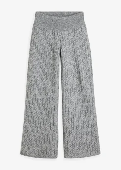 Best Strickhose mit Zopfmuster Damen Hosen|Bekleidung·Kleider