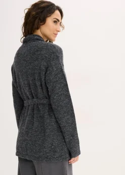 Clearance Strickjacke aus flauschigem Hairy Knit Damen Pullover & Strickjacken|Strickmode