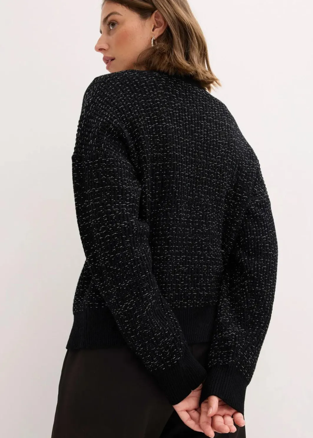 Sale Strickjacke aus fließendem Viskose-Mix Damen Bekleidung·Umstandsmode|Bekleidung·Jeans