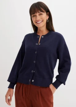 Outlet Strickjacke aus reiner Baumwolle Damen Bekleidung·Umstandsmode|Pullover & Strickjacken