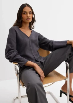 Strickjacke aus Viskose-Mix Damen Bekleidung·Umstandsmode|Bekleidung·Jeans