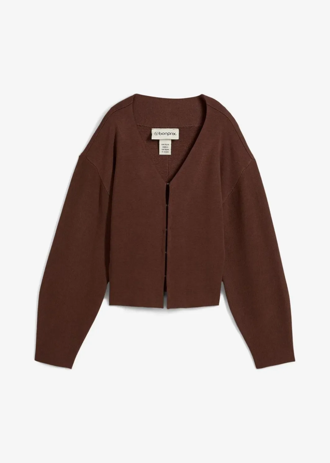 Damen bonprix Pullover & Strickjacken|Strickmode|Strickjacke aus Viskose-Mix
