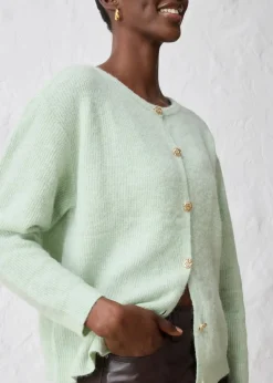Online Strickjacke aus wärmendem Alpaka-Mix Damen Pullover & Strickjacken|Bekleidung·Jeans