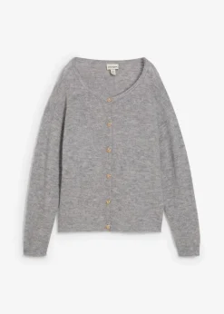 Online Strickjacke aus wärmendem Alpaka-Mix Damen Bekleidung·Umstandsmode|Premium