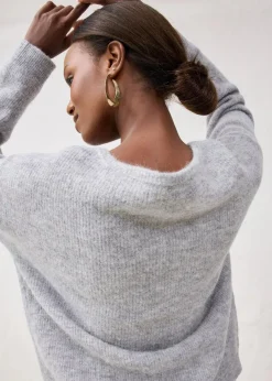 Online Strickjacke aus wärmendem Alpaka-Mix Damen Bekleidung·Umstandsmode|Premium