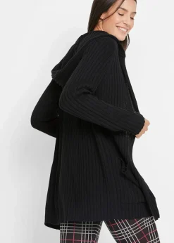 Damen bonprix Bekleidung·Umstandsmode|Pullover & Strickjacken|Strickjacke mit Kapuze