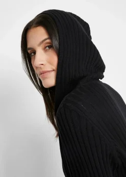 Damen bonprix Bekleidung·Umstandsmode|Pullover & Strickjacken|Strickjacke mit Kapuze