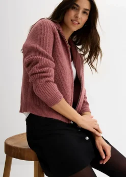 Online Strickjacke mit Kapuze Damen Bekleidung·Umstandsmode|Bekleidung·Jeans