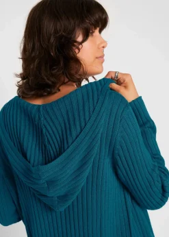 Damen bonprix Bekleidung·Umstandsmode|Pullover & Strickjacken|Strickjacke mit Kapuze
