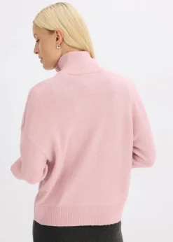 Online Strickjacke mit Reißverschluss Damen Bekleidung·Umstandsmode|Strickmode