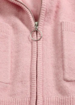 Online Strickjacke mit Reißverschluss Damen Bekleidung·Umstandsmode|Strickmode