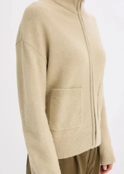 Damen bonprix Bekleidung·Umstandsmode|Strickmode|Strickjacke mit Reißverschluss