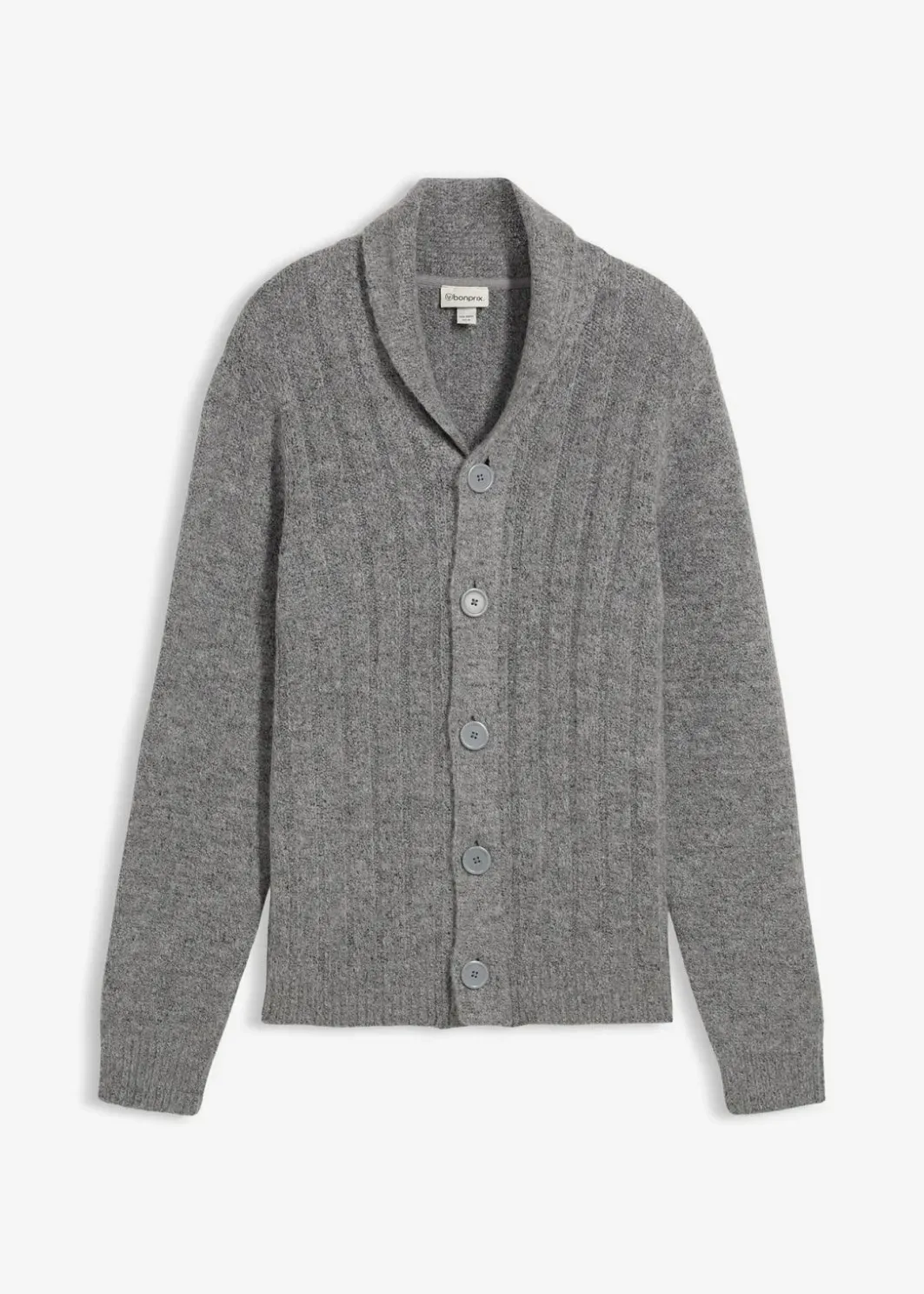 Hot Strickjacke mit Rippenmuster Herren Pullover & Strickjacken|Große Größen