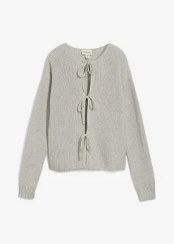 Online Strickjacke mit Schleifen-Detail Damen Pullover & Strickjacken|Strickmode