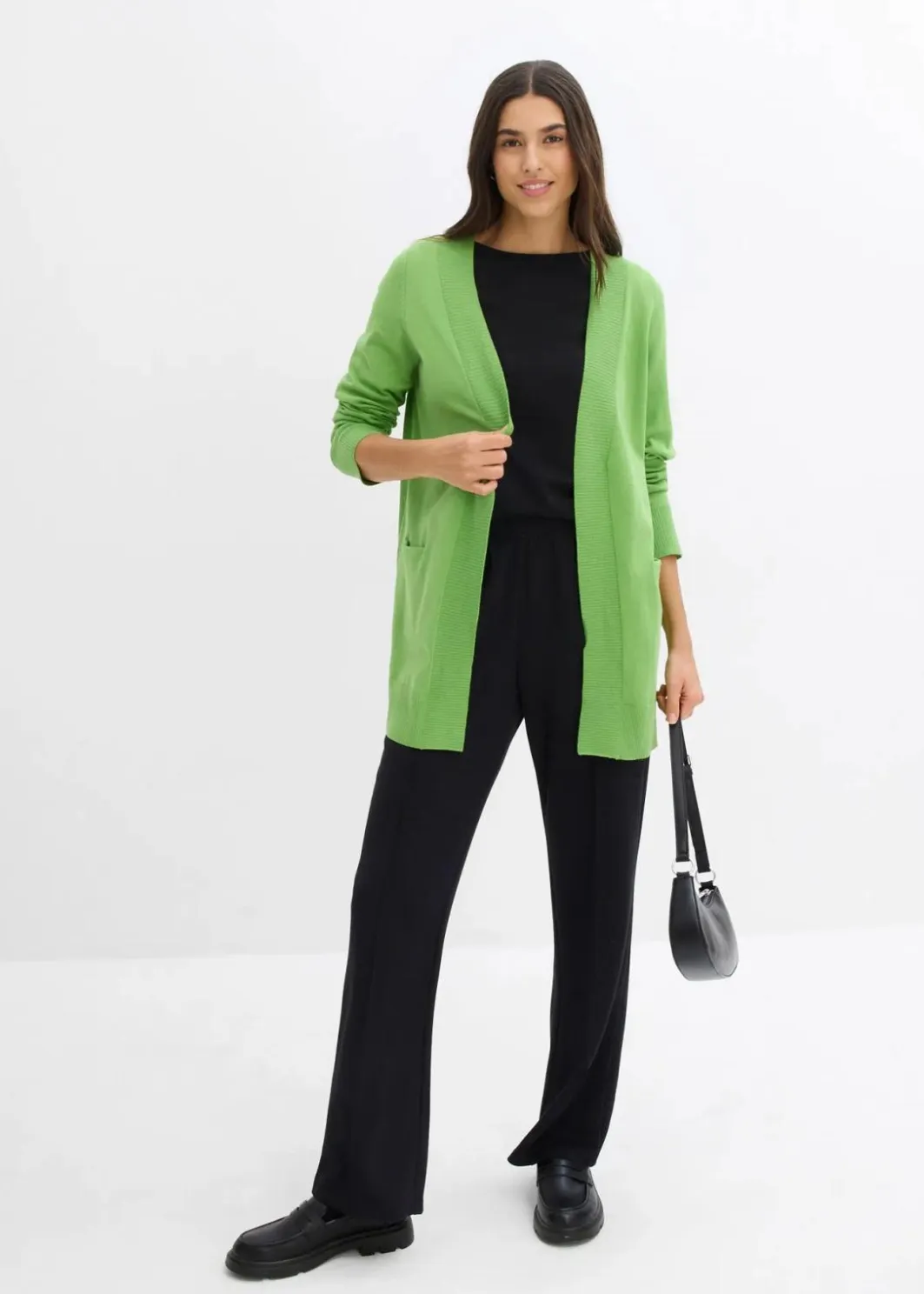 New Strickjacke mit Taschen, Langarm Damen Bekleidung·Umstandsmode|Bekleidung·Röcke
