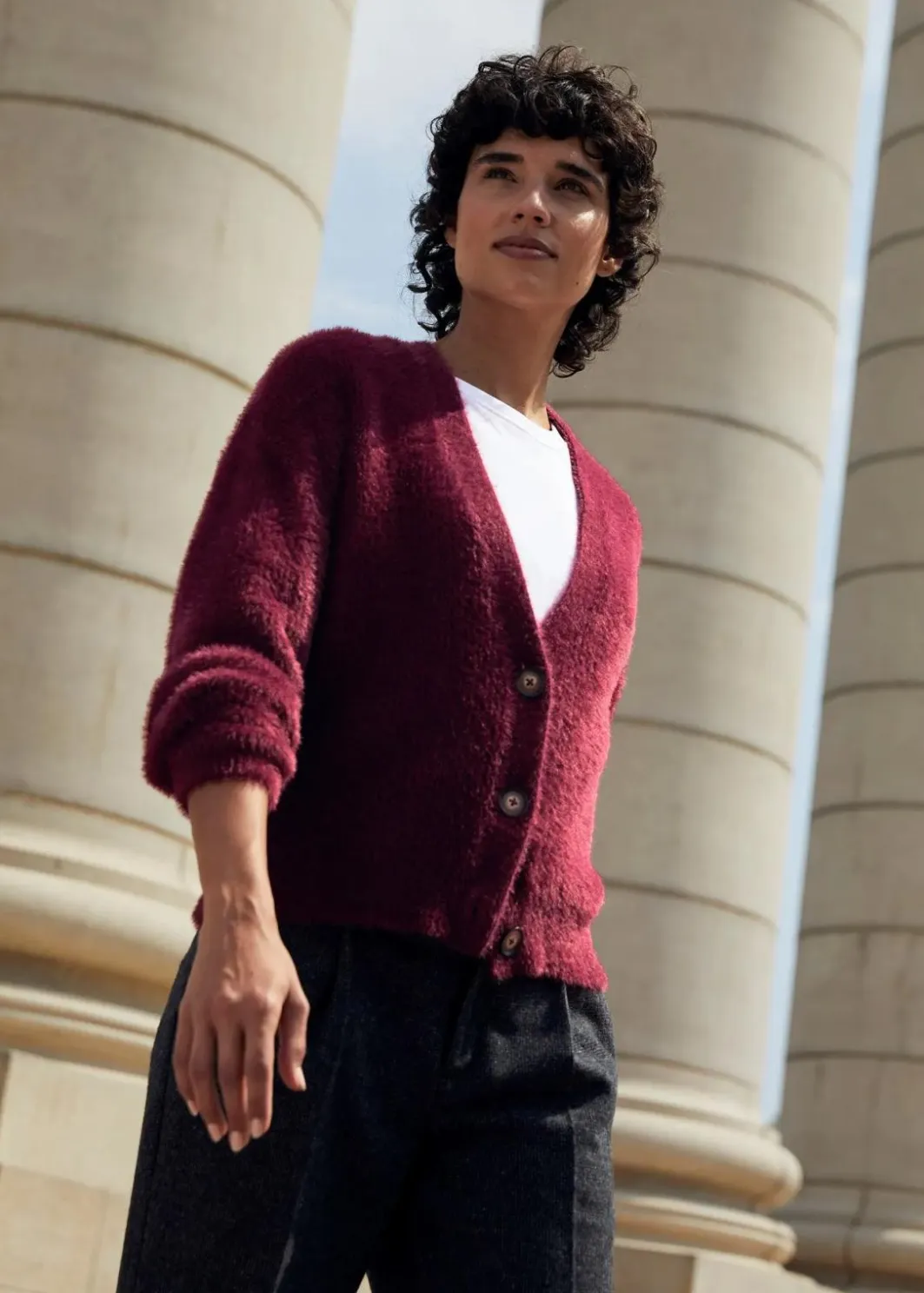 Strickjacke mit Viskose Damen Bekleidung·Umstandsmode|Bekleidung·Jeans
