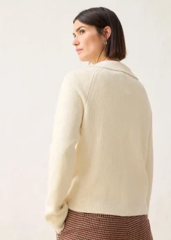 Damen bonprix Pullover & Strickjacken|Strickmode|Strickjacke mit Wolle