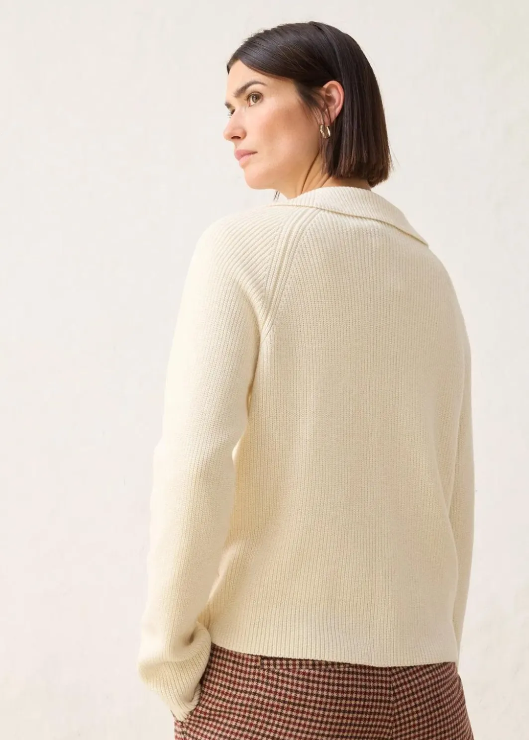 Damen bonprix Pullover & Strickjacken|Strickmode|Strickjacke mit Wolle