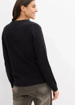 Damen bonprix Bekleidung·Umstandsmode|Bekleidung·Röcke|Strickjacke, Rundhals