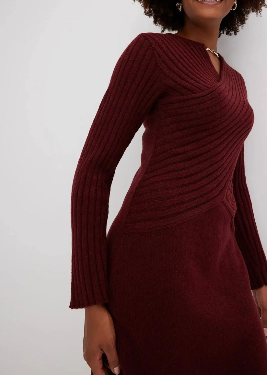Clearance Strickkleid Damen Bekleidung·Umstandsmode|Strickmode