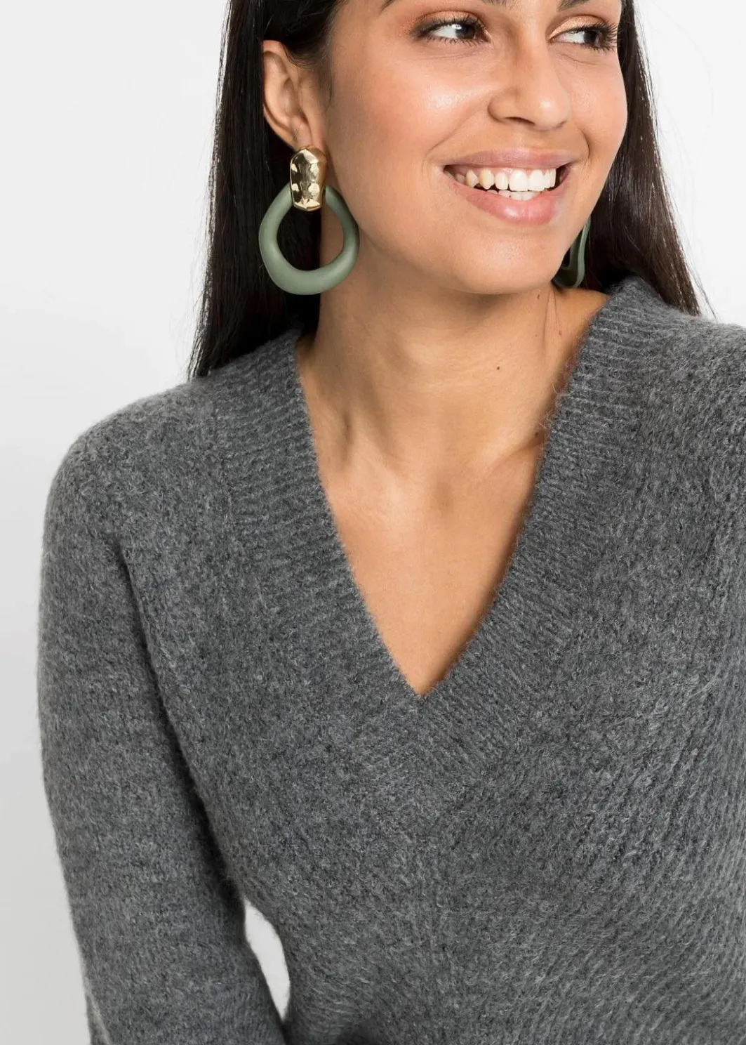 Damen bonprix Kleider|Strickmode|Strickkleid