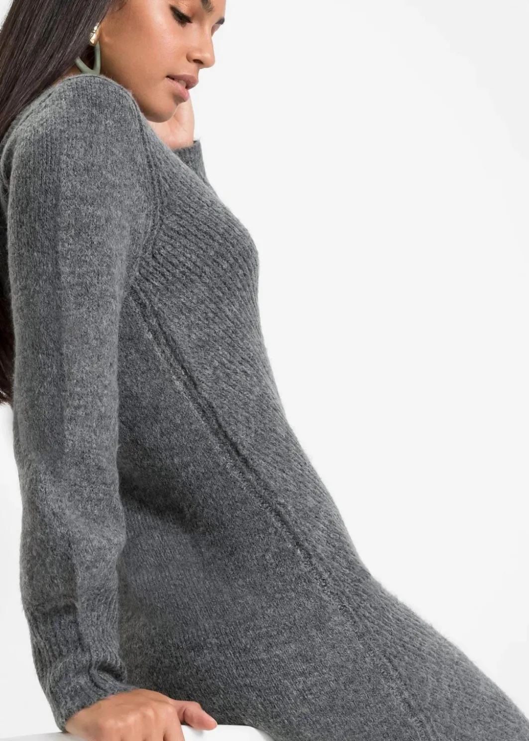 Damen bonprix Kleider|Strickmode|Strickkleid