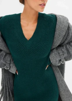 Damen bonprix Bekleidung·Umstandsmode|Bekleidung·Pullover & Strickjacken|Strickkleid