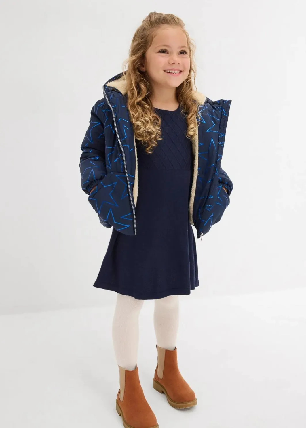 New Strickkleid Kinder Mädchen 2-8 Jahre·Kleider & Röcke