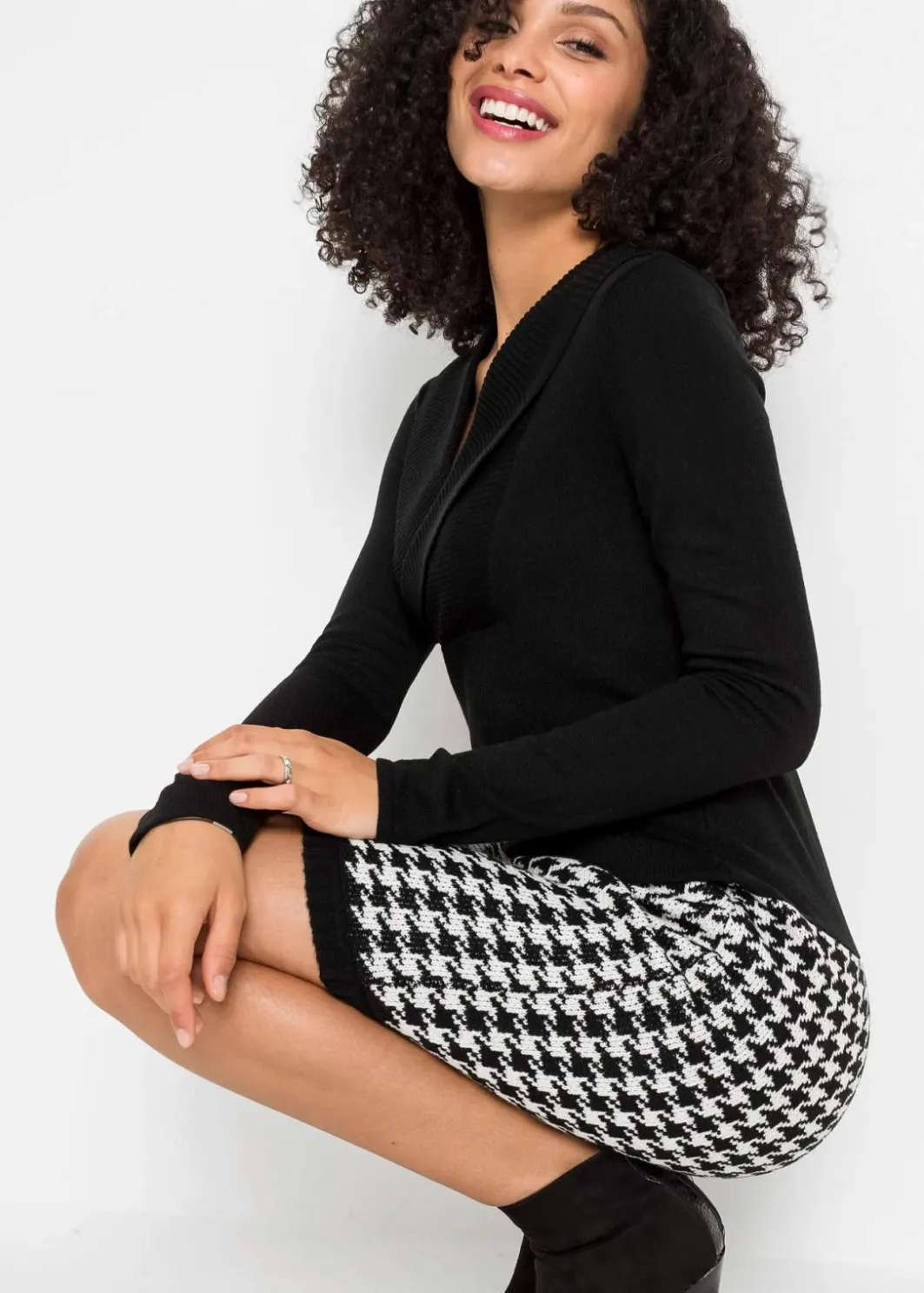 Damen bonprix Bekleidung·Umstandsmode|Bekleidung·Pullover & Strickjacken|Strickkleid