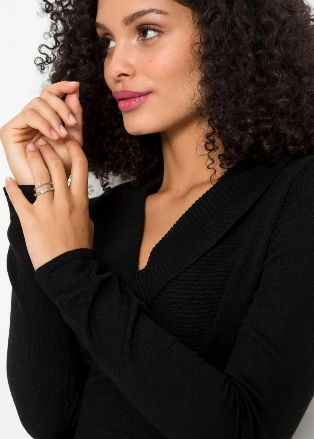 Damen bonprix Bekleidung·Umstandsmode|Bekleidung·Pullover & Strickjacken|Strickkleid