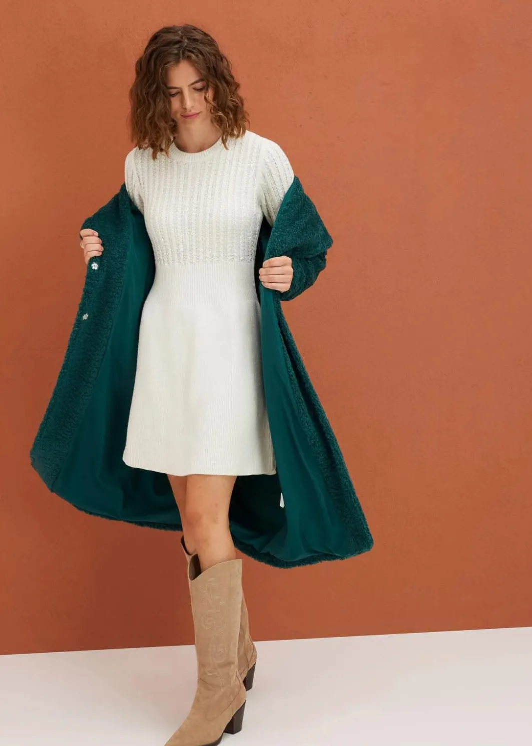 Damen bonprix Bekleidung·Umstandsmode|Kleider|Strickkleid