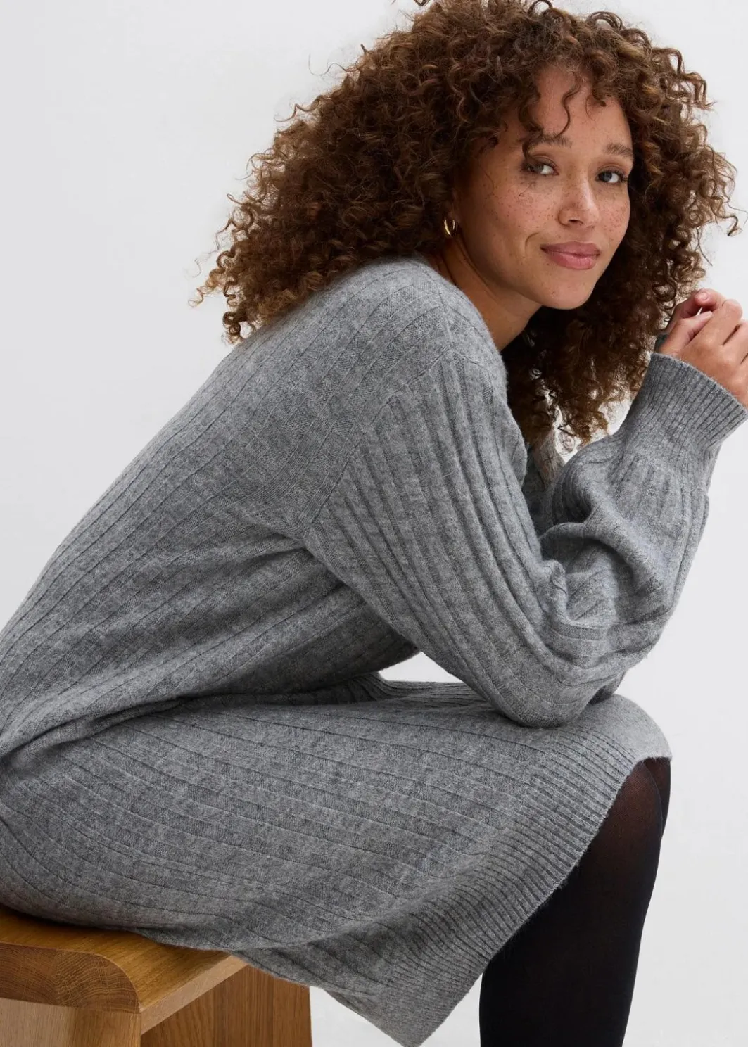 Damen bonprix Bekleidung·Umstandsmode|Bekleidung·Pullover & Strickjacken|Strickkleid