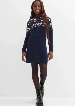 Kinder bonprix Mädchen 9-16 Jahre·Kleider & Jumpsuits|Strickkleid