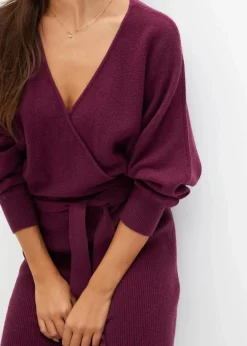 New Strickkleid aus Viskose-Mix Damen Nachhaltigere Materialien|Bekleidung·Pullover & Strickjacken