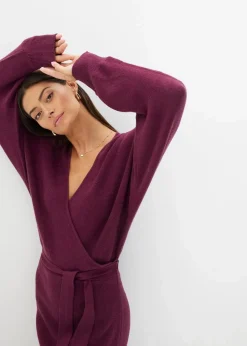 New Strickkleid aus Viskose-Mix Damen Nachhaltigere Materialien|Bekleidung·Pullover & Strickjacken