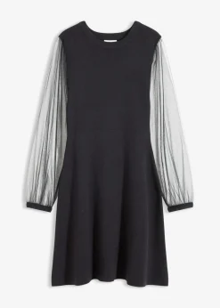 Damen bonprix Bekleidung·Umstandsmode|Bekleidung·Pullover & Strickjacken|Strickkleid aus fließendem Viskose-mix