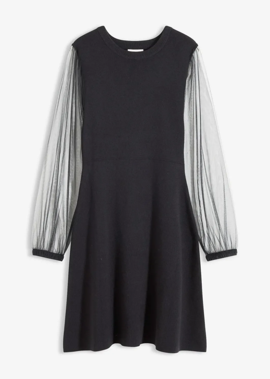 Damen bonprix Bekleidung·Umstandsmode|Bekleidung·Pullover & Strickjacken|Strickkleid aus fließendem Viskose-mix