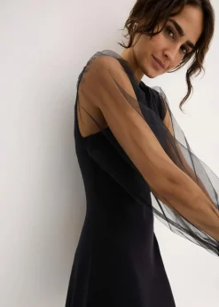 Damen bonprix Bekleidung·Umstandsmode|Bekleidung·Pullover & Strickjacken|Strickkleid aus fließendem Viskose-mix
