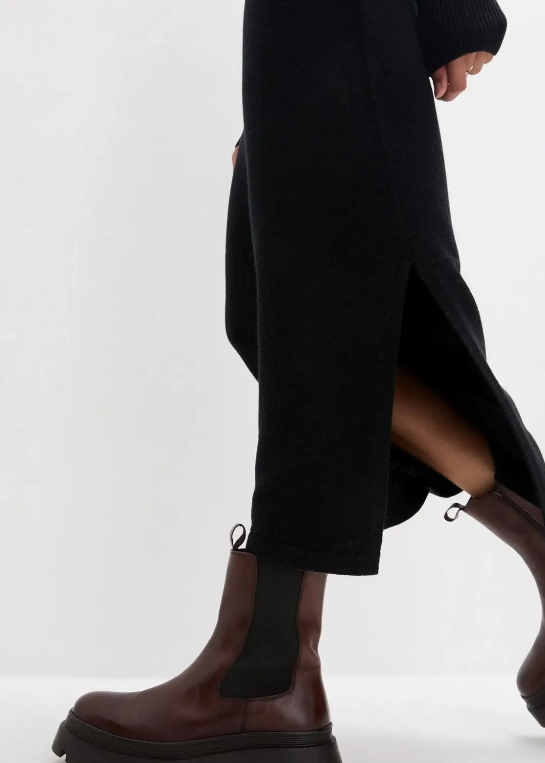 Sale Strickkleid aus Merinowolle Damen Kleider|Strickmode