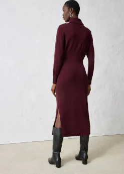Strickkleid aus Merinowolle Damen Bekleidung·Umstandsmode|Bekleidung·Pullover & Strickjacken