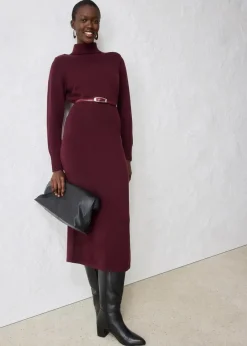 Strickkleid aus Merinowolle Damen Bekleidung·Umstandsmode|Bekleidung·Pullover & Strickjacken