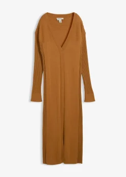 Damen bonprix Bekleidung·Umstandsmode|Strickmode|Strickkleid aus Merinowolle