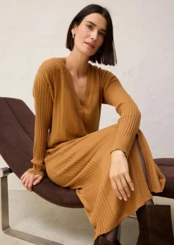 Damen bonprix Bekleidung·Umstandsmode|Strickmode|Strickkleid aus Merinowolle