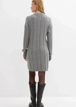 New Strickkleid aus reiner Baumwolle Damen Bekleidung·Umstandsmode|Strickmode