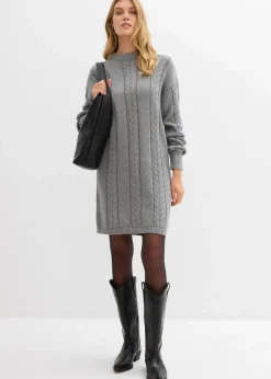 New Strickkleid aus reiner Baumwolle Damen Bekleidung·Umstandsmode|Strickmode